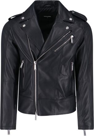 Dsquared2 Biker Jacket - Black