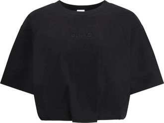 Pinko T-shirt crop - Nero