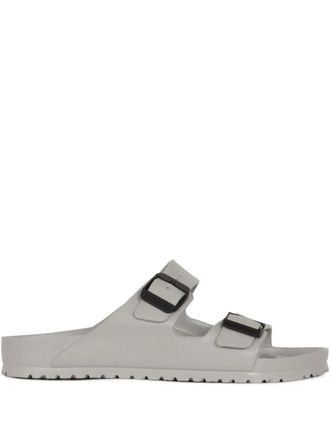 Birkenstock Arizona Stealth sandalen met dubbele gesp - Grijs