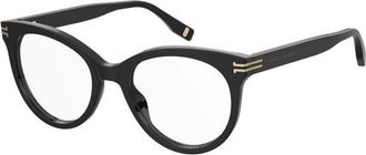 Marc Jacobs Stijlvolle Bril in Zwart - Dames - Brillen - Zwart - 51 MM - Accessoires