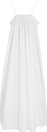 Bec&bridge Abito lungo in cotone - Bianco