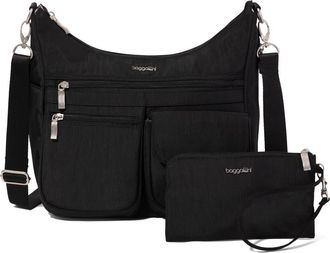 Baggallini Modern Everywhere Bagg EMF Blocking Pocket in Black at Nordstrom