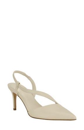 Calvin Klein Jistine Slingback Pump in Cream at Nordstrom Rack, Size 5.5