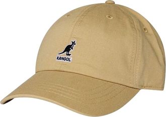 Kangol Unisex Kangoeroe Katoen Blend Baseballpet voor volwassenen (Beige)