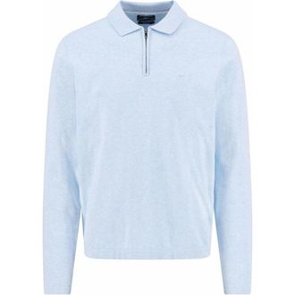 Fynch-Hatton Polo - Heren - Tops - Blauw - Maat: XL Leer