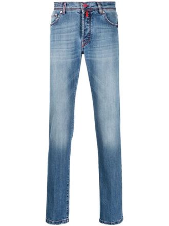 Kiton Straight jeans - Blauw