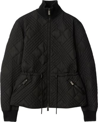 Burberry Giacca a quadri - Nero