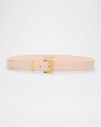 Balmain Perfume Leather Belt