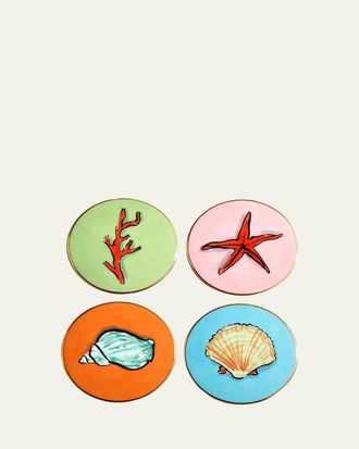 Ginori 1735 Il Viaggio di Nettuno Coasters, Set of 4