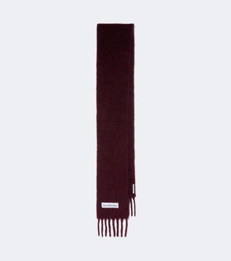 Acne Studios Alpaca, wool, and mohair-blend scarf
