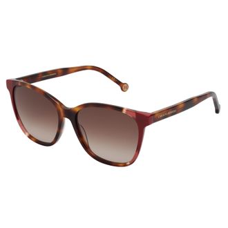 Carolina Herrera Womens CH0061S Sunglasses for Women - Brown - One Size