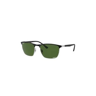 Ray-Ban Square Zonnebril - unisex - Zonnebrillen - Zwart - 57 MM - Accessoires