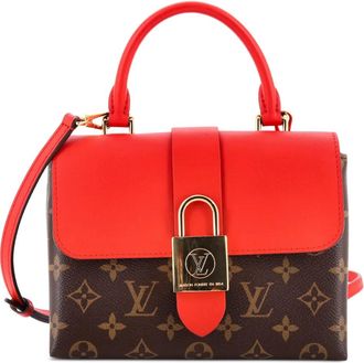 Louis Vuitton Locky Handtas Monogram canvas met leren BB tas - Rood