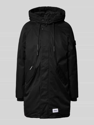 Khujo Parka mit Kapuze Modell Hant in Black, Gr&ouml;&szlig;e XL