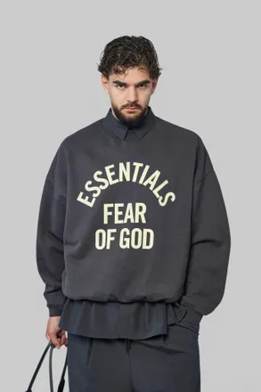 Fear of God Campus 90s Crewneck Sweatshirt