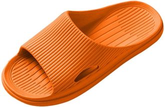 Generic Bathing Slippers for Couples, Non-Slip Bath Slippers, Casual Bathing Slippers, Non-Slip Breathable Bathing Shoes, Flat Slippers, Wide Feet, Beach Shoe