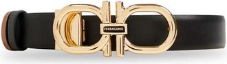 Ferragamo Donna H25 Riem - Dames - Riemen - Zwart - 95 CM - Leer - Accessoires