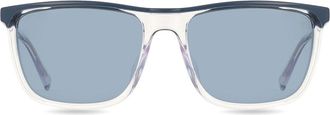 Timberland TB9302 Polarized 26D Mens Sunglasses Clear Size 59