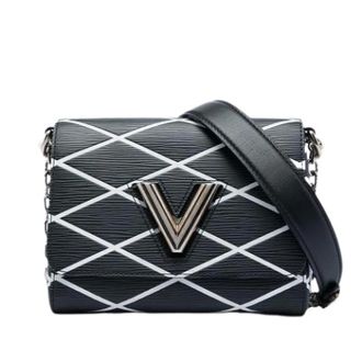 Louis Vuitton Pre-owned Malletage Twist PM - Dames - Pre-owned - Zwart - Maat: ONE Size Leer