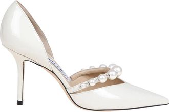 Jimmy Choo London Aurelie 85 Patent Leather Pumps