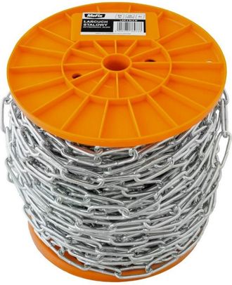 OEM Catena Lunga D-2 8mm Zincata Metro - 18.0 Mb - Lan 8 Dlz M