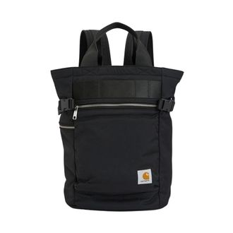 Carhartt Work in Progress Tassen, unisex, Zwart, ONE Size, Leer, Leroy Backpack