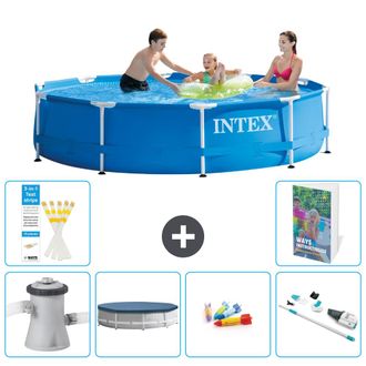 Intex Piscina Con Estructura Redonda - 305x76 Cm - 7-piezas S269