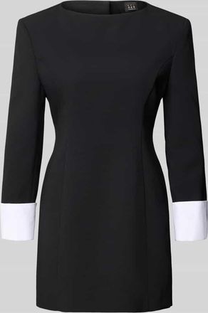 Marella Minikleid mit Rundhalsausschnitt Modell TALISSO in Black, Gr&ouml;&szlig;e 34
