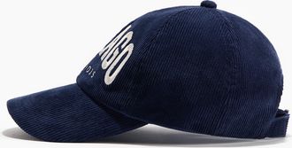 H&M Cap aus Cord - Blue