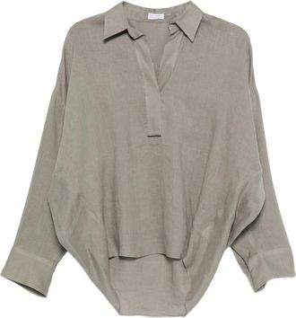 Brunello Cucinelli Linen Blouse