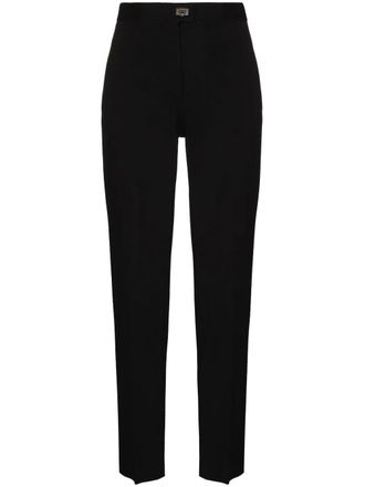 Ferragamo High-Waist Tailored Trousers - Black