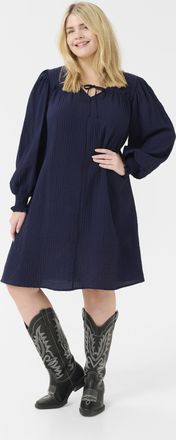 Kaffe Curve Jurk A-shape dark blue