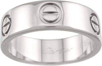 Cartier Platinum 950 Band Ring (Pre-Owned)