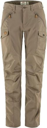 Fj&auml;llr&auml;ven Nikka Trousers Curved Trekkinghose f&uuml;r Damen | beige
