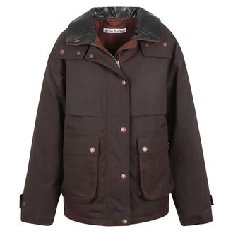 Acne Studios Chaqueta Field - Jackets - Mujer - Marr&oacute;n - S