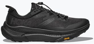Hoka One One Mens Transport Gtx Waterproof Trail Shoe In Black/black