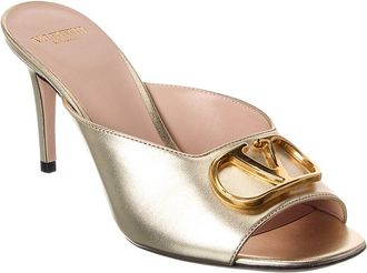 Valentino Vlogo Signature 80 Leather Sandal