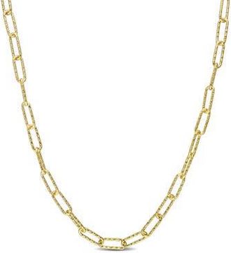 Delmar Paper Clip Chain Necklace in Gold at Nordstrom Rack