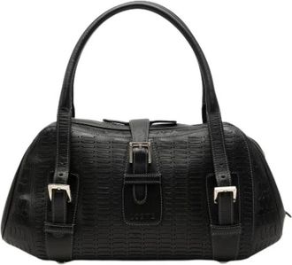 Loewe Borsa Senda Pre-owned - - Pre-owned - Donna - Nero - ONE SIZE