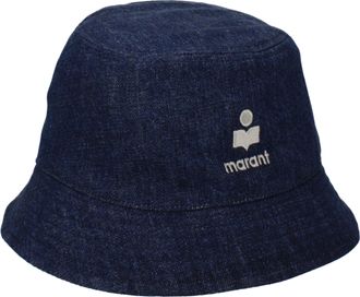 Isabel Marant Isabel Marant Katoen Blauw Damess Hoed