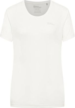Jack Wolfskin Tech T Funktionsshirt f&uuml;r Damen | wei&szlig;