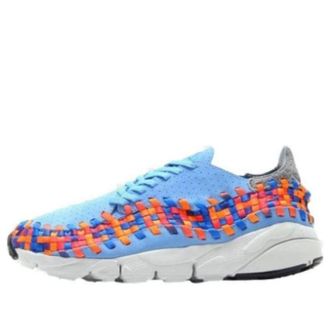 Nike Air Footscape Woven Motion Blue Rainbow 417725-401