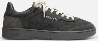 Axel Arigato Dice T-Toe Leather Sneaker in Off Black/off Black at Nordstrom, Size 10.5