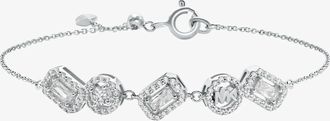Michael Kors Precious Metal-Plated Sterling Silver Pav&eacute; Bracelet