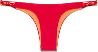 Isa Boulder Slip bikini Tri-Twist - Rosso
