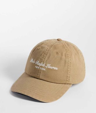 Polo Ralph Lauren cappellino con logo script beige-Neutro