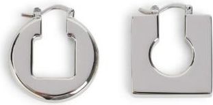 Jacquemus Silver Rond Carre Earrings