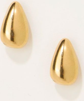Fat Face FatFace Gold Tone Waterproof Tear Drop Earrings