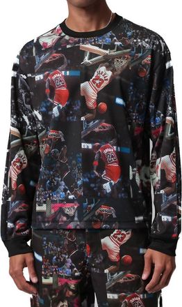 Nike Jordan Flight Printed Long-Sleeve Jersey In Multi