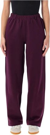 PANGAIA Pantaloni Tuta Gamba Dritta Midweight - - Trousers - Donna - Viola - M